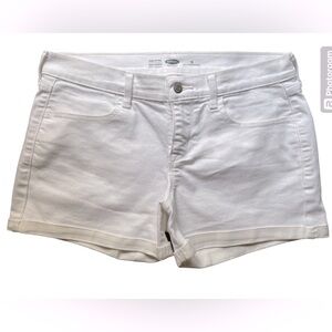Old Navy White Jean Shorts
